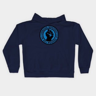 Demand Reproductive Freedom For All - blue Kids Hoodie